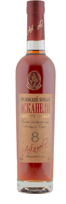 Коньяк Асканели восьмилетний