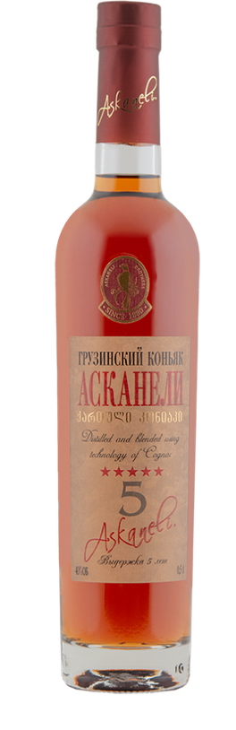 Коньяк Асканели пятилетний