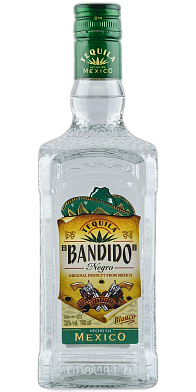 Текила Эль Бандидо Негро Бланко
