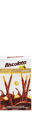 Палочки бисквит Biscolata Stix Hazelnut