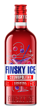 Коктейль "Финский лёд. Космополитан"